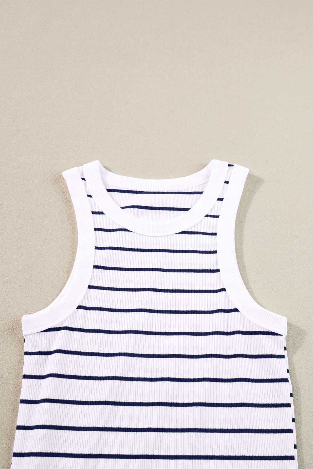 Black and white striped tank mini dress: a must-have for summer!  pen_spark